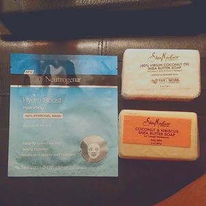 Neutrogena Hydro Boost Mask Shea Moisture Soap